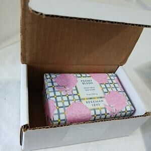 Beekman 1802 PEONY BLUSH 9 oz goat milk soap Made in the USA NEW